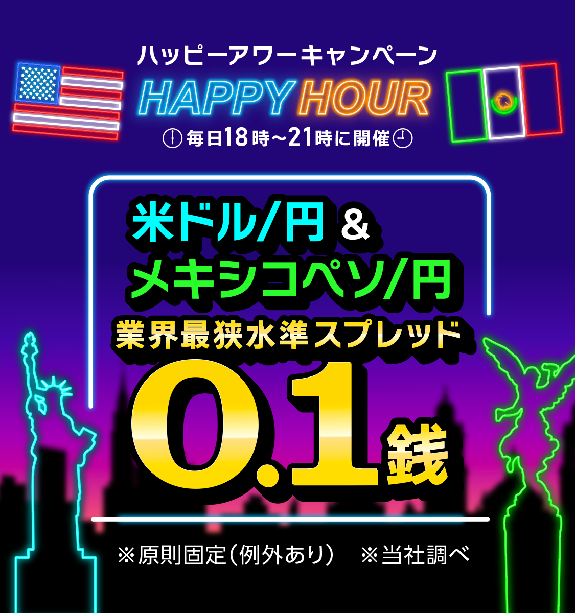 ハッピーアワーキャンペーン第二弾トライオートFX