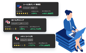 セレクトの自動売買リストと利用者のイメージ